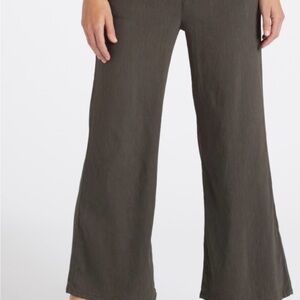 Kut from the Kloth Charcoal Wide-Leg Pants